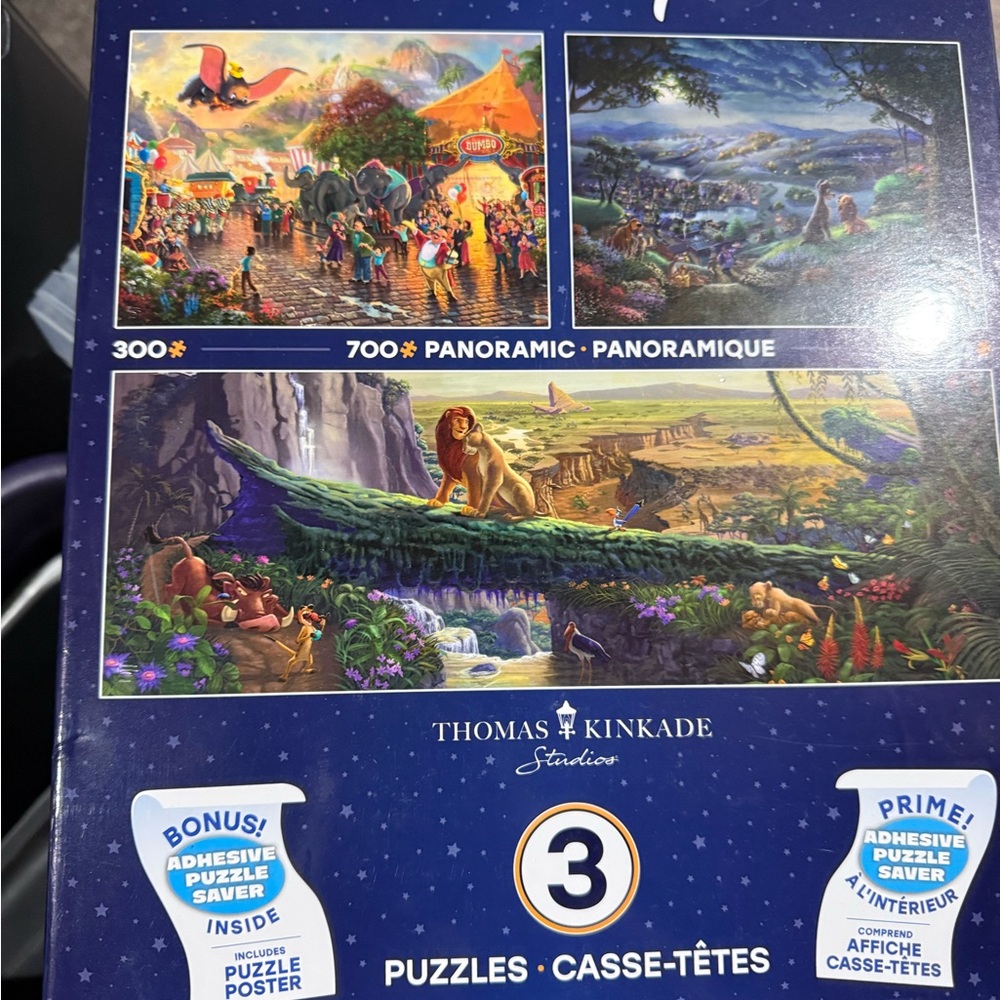 Thomas Kinkade Disney Dumbo Puzzle with Vibrant Colors